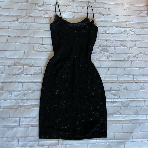 Vintage White House Black Market black 4 dress - Picture 5 of 9